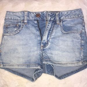 American eagle jean shorts